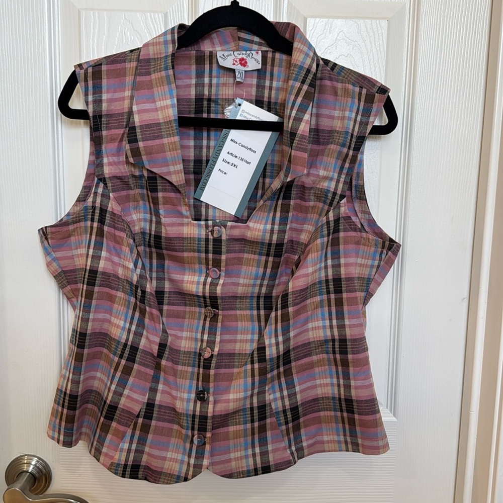 Miss Candyfloss 2XL sleeveless shirt